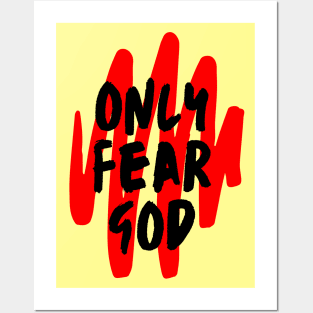 Only Fear God | Christian Posters and Art